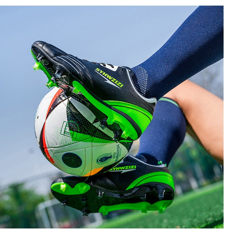 Unisex Football Shoes for Youth Training and Matches FG TF Lightweight Comfortable Durable Soccer Cleats