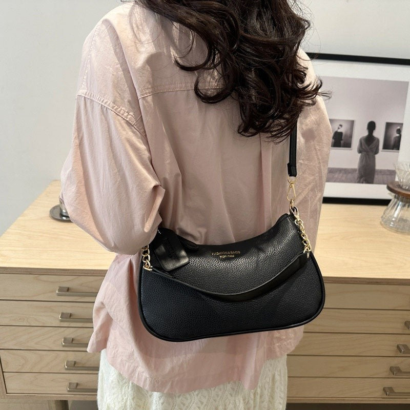 Fashion Shoulder Crossbody Bag with Adjustable Strap, Elegant Underarm Bag for Leisure Daily Party Handbag, Women'S Shoulder Bag