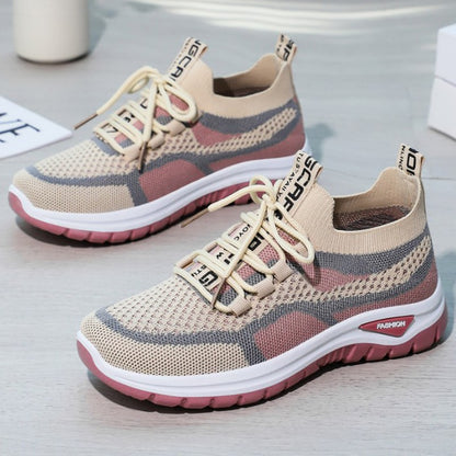 Women Sneakers 2025 New Spring Autumn Brand Luxury Vulcanize Shoes Casual Footwear Zapatillas Mujer Light Flat Breathable Shoes