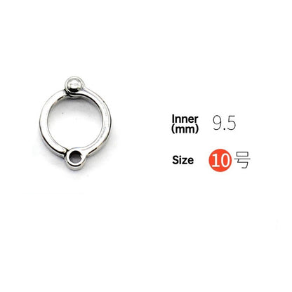 3.5mm-14.5mm Anel de Perna de Papagaio Anel de Pata de Corda Voadora de Pássaro Acessórios Externos para controle de voo de pássaros ao ar livre