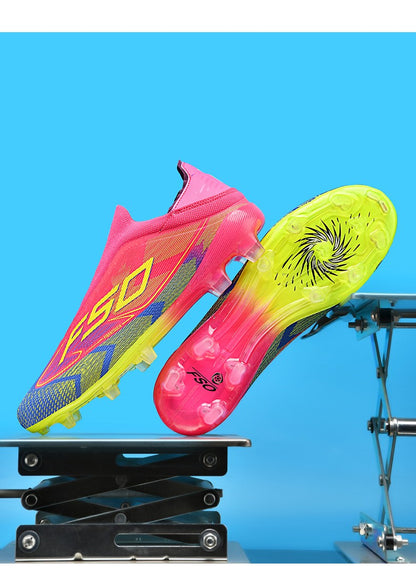 Men Football Boots Professional Society Cleats Original TF/FG Top Quality Indoor Soccer Shoes Booties Comfortable Sneaker Tenis