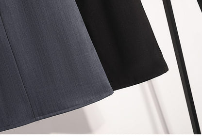 Suit Half-body Skirt Women's Large Size Autumn New Fashion Elegant Commuting Medium-length Package Hip Skirts Loose A-line Skirt