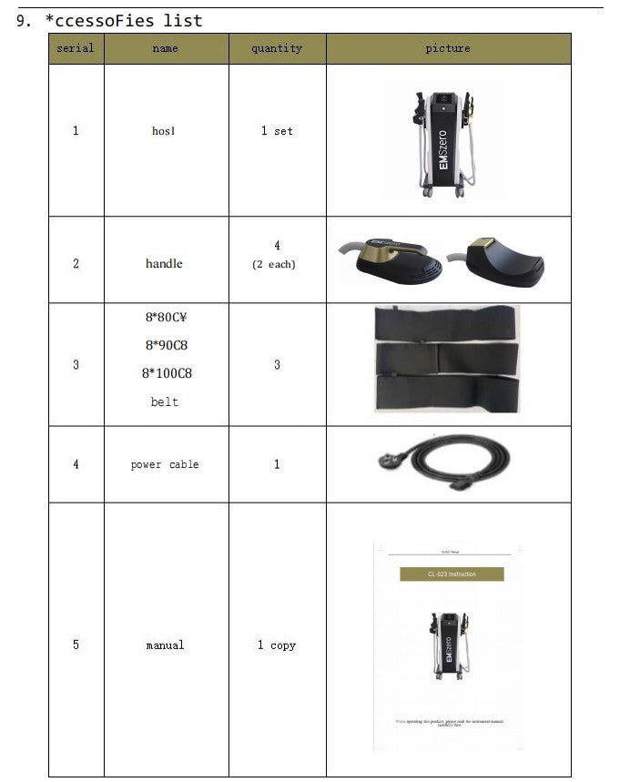 EMSzero HIEMT RF High Intensity Vibration Pulse Electronic Body Shaping Massage Muscle Massage