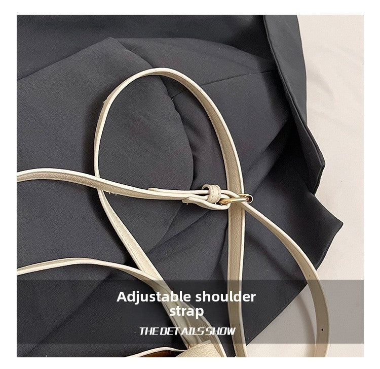 Niche Brand Women's Fashion Handbag Soft Versatile Shoulder Messenger Bag 2025 Super Hot Yellow Portable Bucket Bag Women's Bag