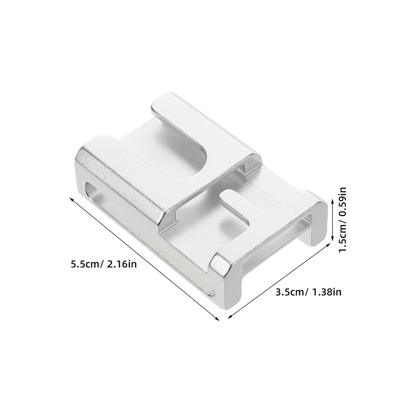 Metal Sword Handle Belt Clip Design Universal Fit Secure Suspension Belt Buckle for Cosplay Sword Costume Accessories