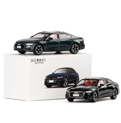 JKM 1:64 A7 2022 Alloy Car Diecasts & Toy Vehicles Car Model Miniature Scale Model Car For Children