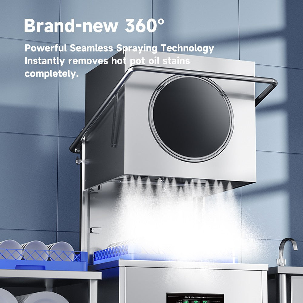 Automatic Stainless Steel Commercial Dishwasher Restaurant Hotel Dish Washing Machines for Washing Dishes
