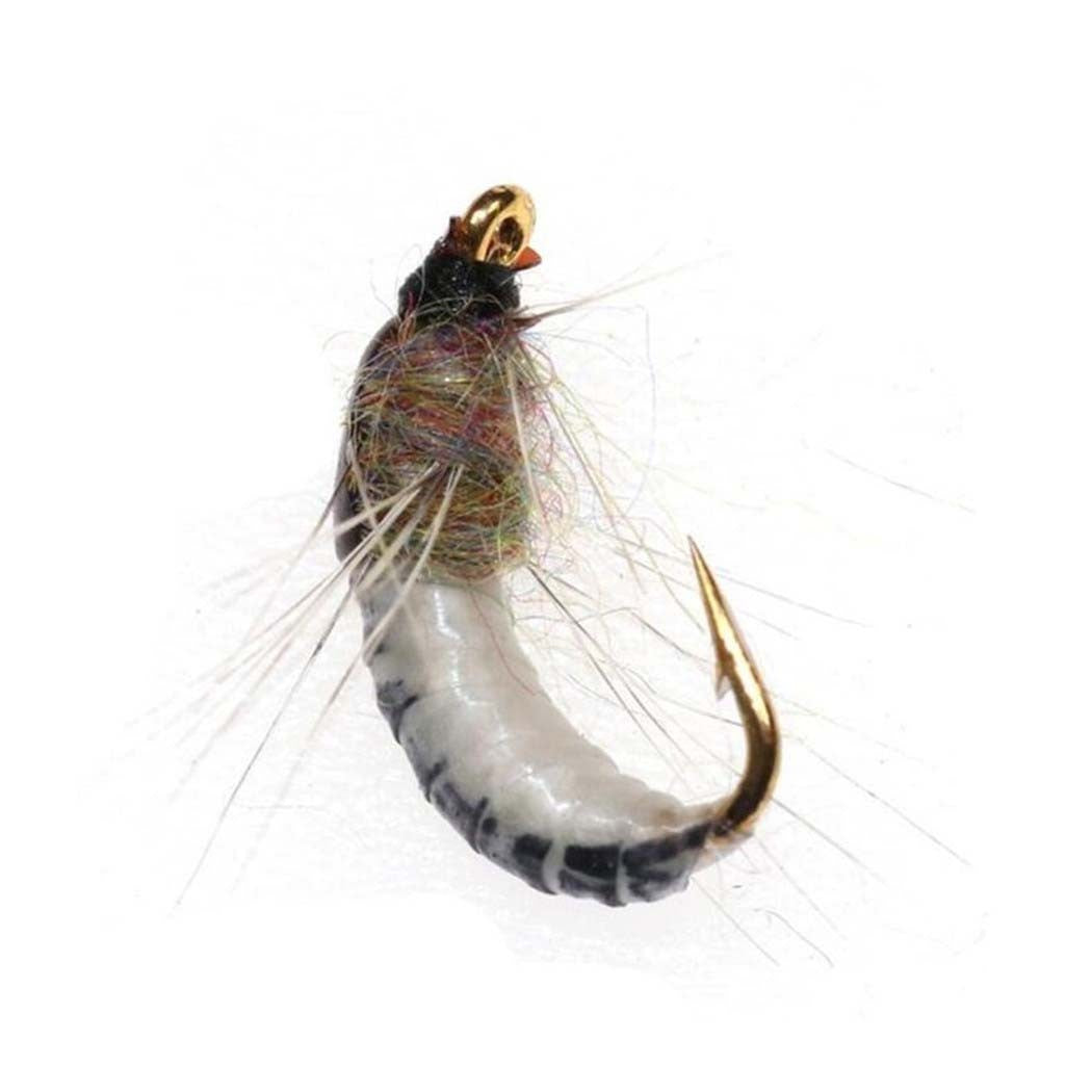 Iscas de Pesca-6/9 Peças/Caixa Ninfa Realista Isca de Camarão para Pesca de Truta Isca Artificial