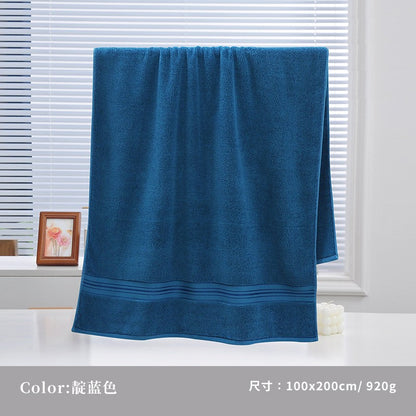 100x200cm Cotton Large Size Bath Towel for Adults High absorbent Shower Towels Home Bathroom Hotel Spa and beauty salon towels