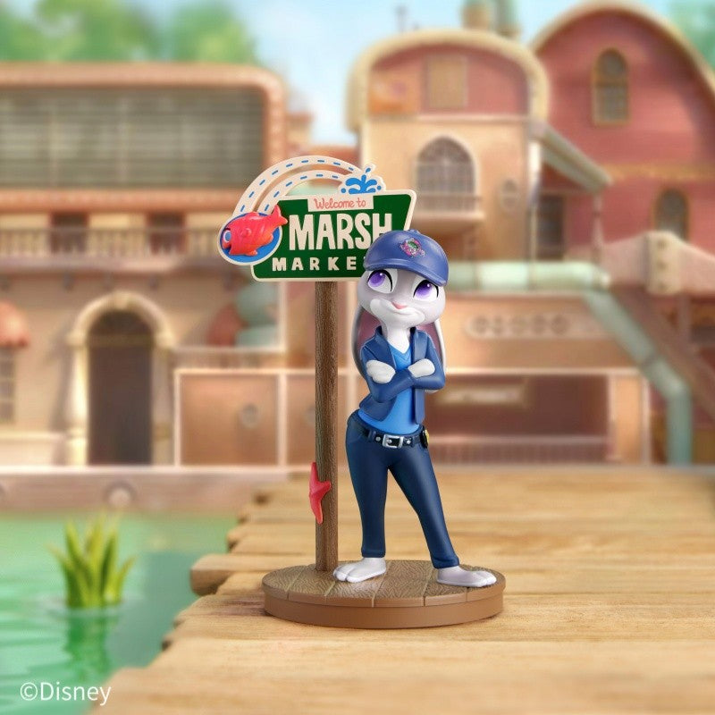 Disney Zootopia 2 Nova Jornada Série Colecionável - Figuras Articuladas Nick & Judy Caixa Surpresa Animado Presente de Filme para Crianças