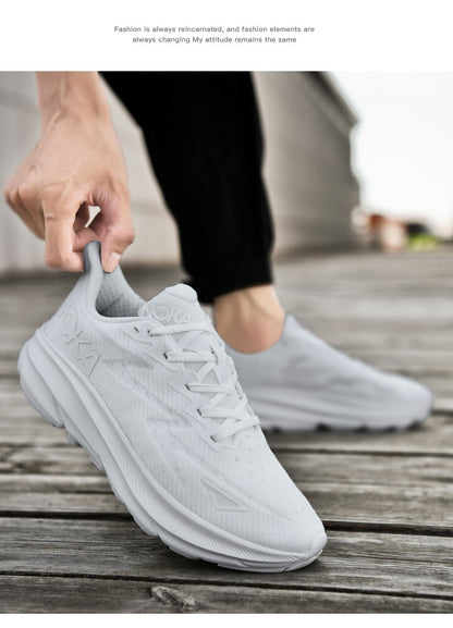 PARZIVAL Men's Sneaker Air Cushion Runner Trainers Tenis Marathon Sports Running Shoes Women Outdoor Athletic Speciality Sneaker