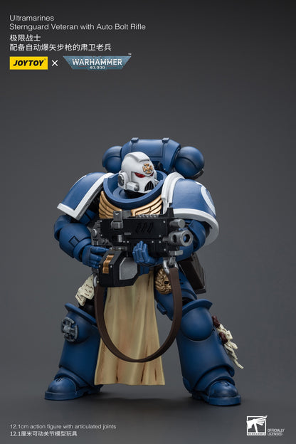 JOYTOY Warhammer 40k 1/18 Action Figures Anime 12,1cm Ultramarines Sternguard Veteran Coleção Modelo Brinquedos