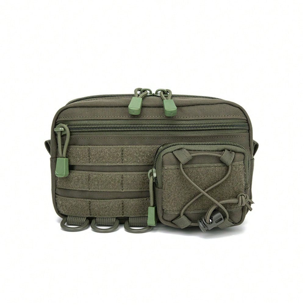 Outdoor Sports MOLLE Waist Pack, Durable EDC Tactical Waist Bag, Portable Multi Pocket Hunting Bags