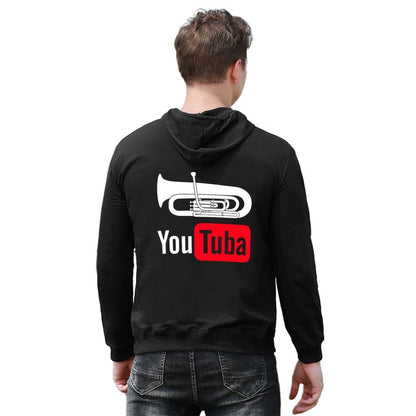 YouTuba Funny Shirt For Tuba Players Hoodie autumn japanese style men's winter sweater aesthetic clothing man hoodie