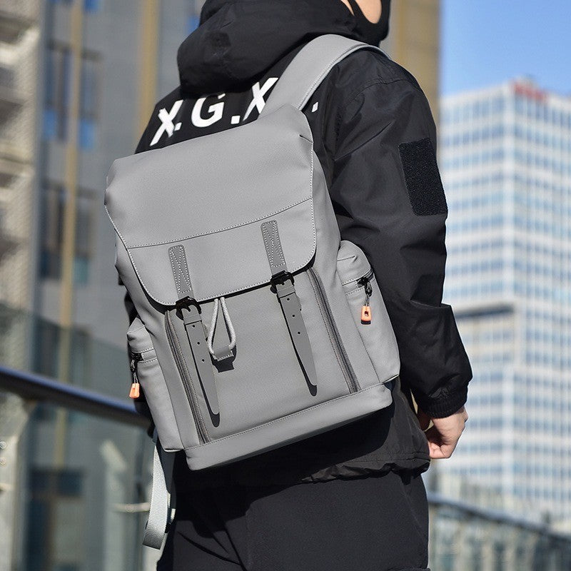 Mochila Escolar Nova 2025 para Laptop de 15.6 polegadas Material Impermeável Mochila para Viagem de Negócios Trabalho Casual Festa Masculina