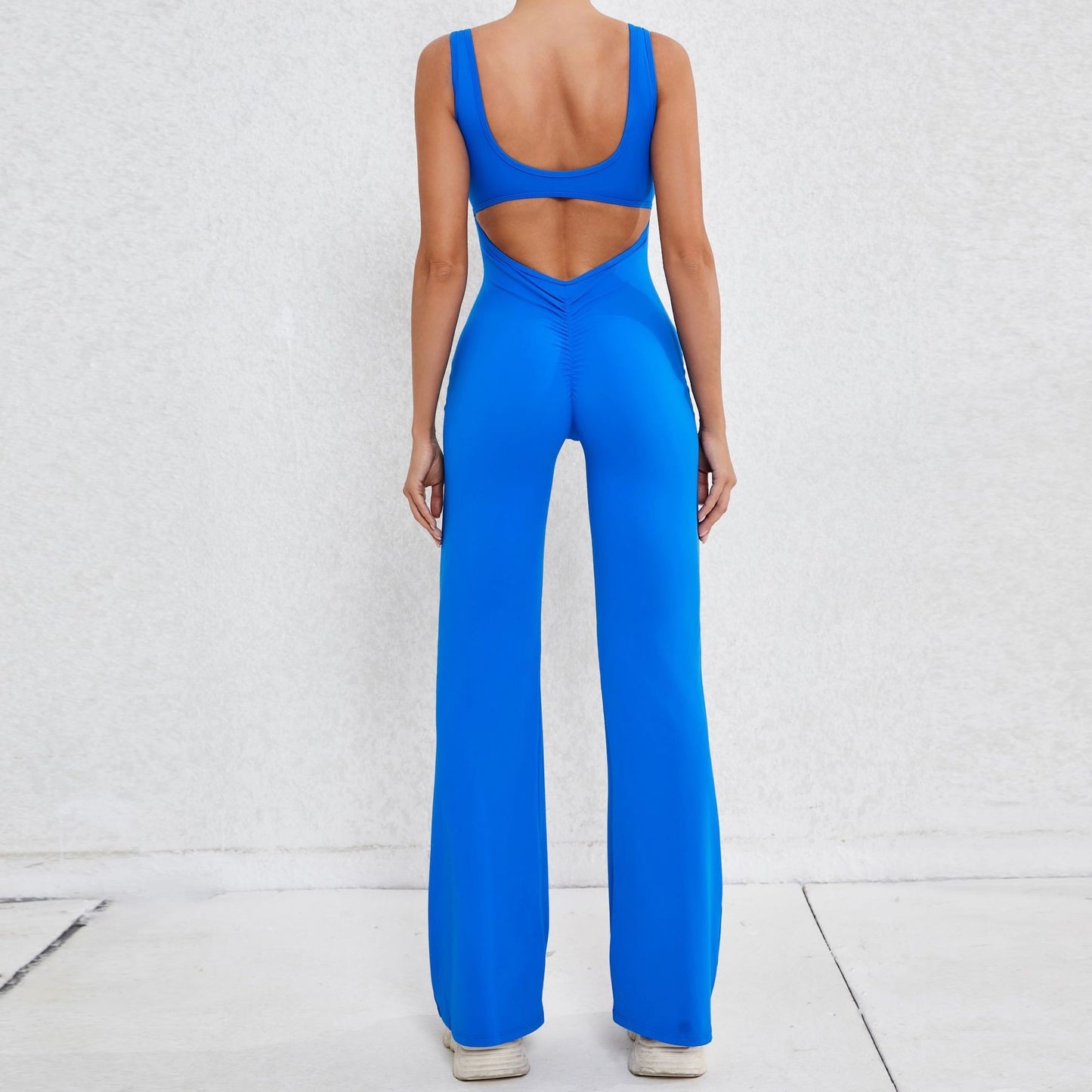 Sexy Back V Yoga Jumpsuit Women Women Sports Jumpsuit Fitness Rompers Training Yoga Suit Sportswear Stretch Workout Bodysuits