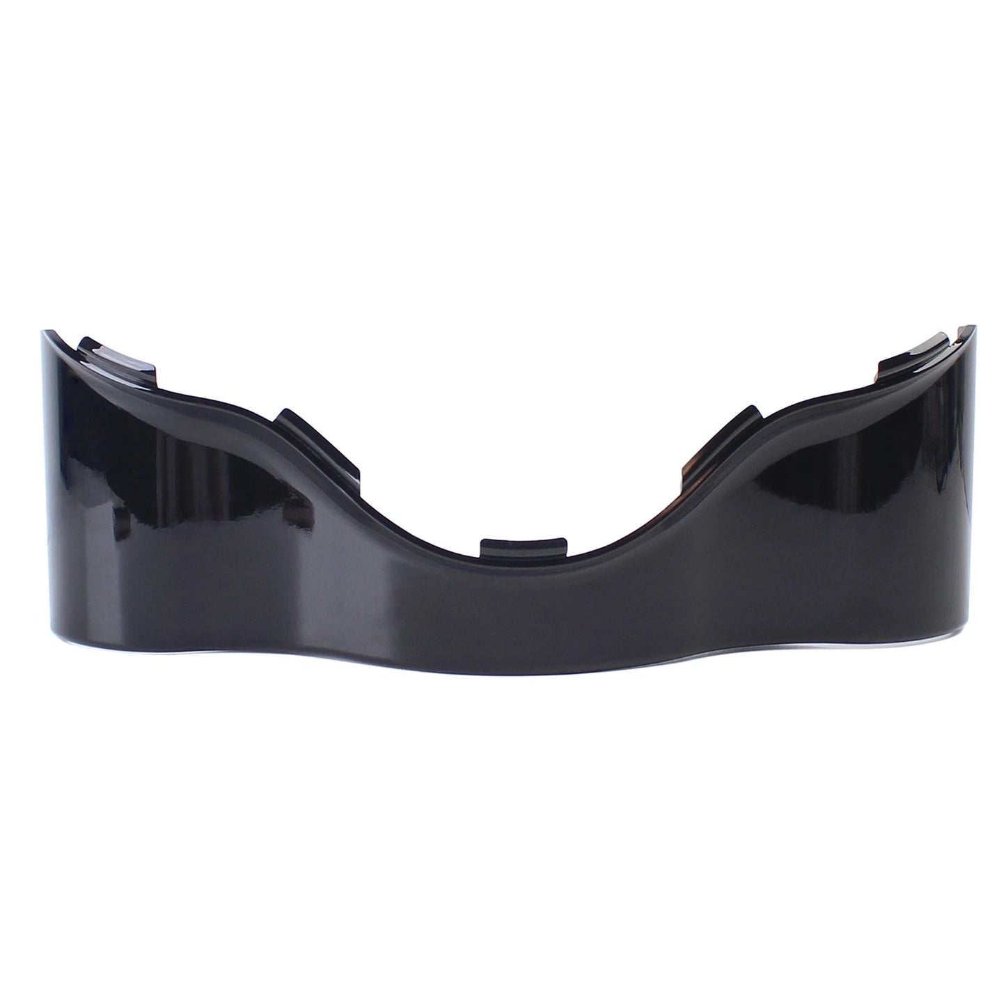 Carenagem Lateral de Batwing Inferior Externa Preta para Motocicleta Harley Touring CVO Electra Street Glide Ultra Classic 2014-2023