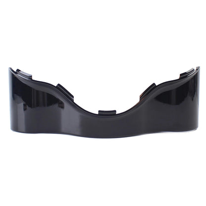 Carenagem Lateral de Batwing Inferior Externa Preta para Motocicleta Harley Touring CVO Electra Street Glide Ultra Classic 2014-2023