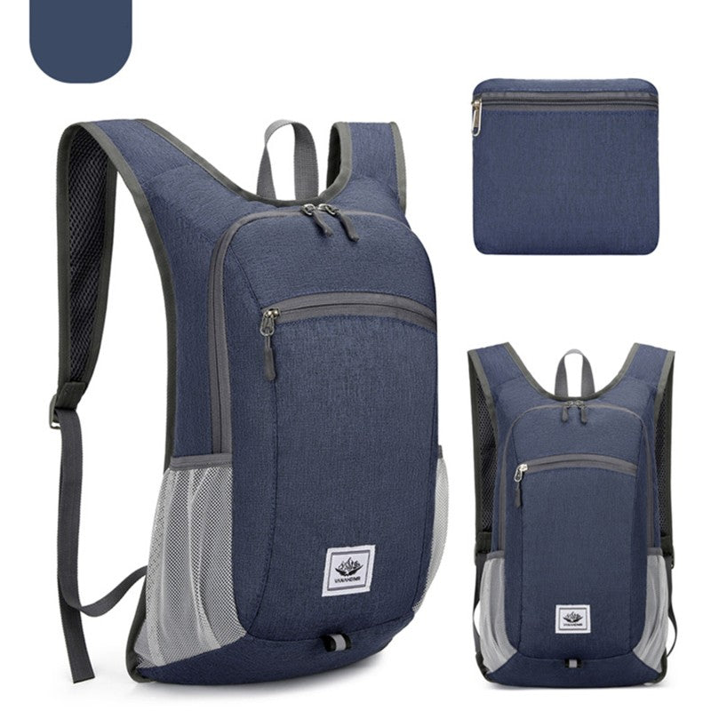 Mochila Dobrável para Acampamento Caminhada Ultraleve Dobrável Bolsa de Viagem Dia a Dia Mochila Esportiva para Montanhismo ao Ar Livre para Homens Mulheres