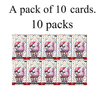 Novos jogos 4-36Pacote de Cartas Pokémon em Inglês Caixa de Booster Black Bolt White Flare Cartas de Batalha Pokémon Troca de Jogo Presente