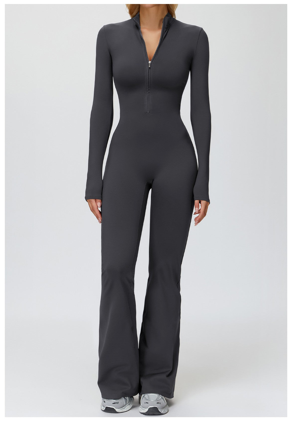 Women Long Sleeves Gym Suit Women Yoga Clothing Sportswear Sports Jumpsuit Female Workout Bodysuits Fitness One-Piece Suit