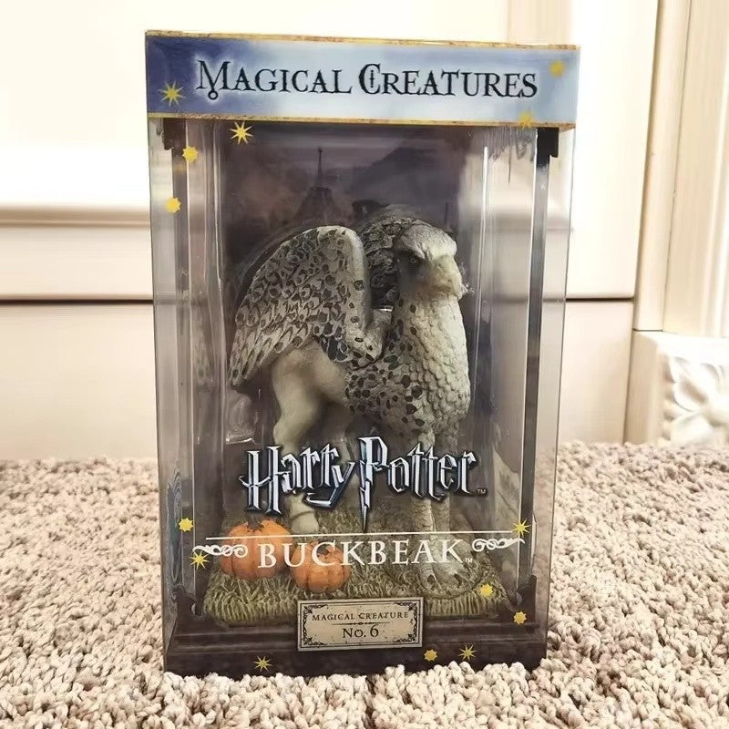 Harry Potter Anime Action Figures Personalizadas Fofas Kawaii Niffler Hedwig Brotruckle Fawkes Bicuço Dobby Pvc Figura de Ação Brinquedo presentes