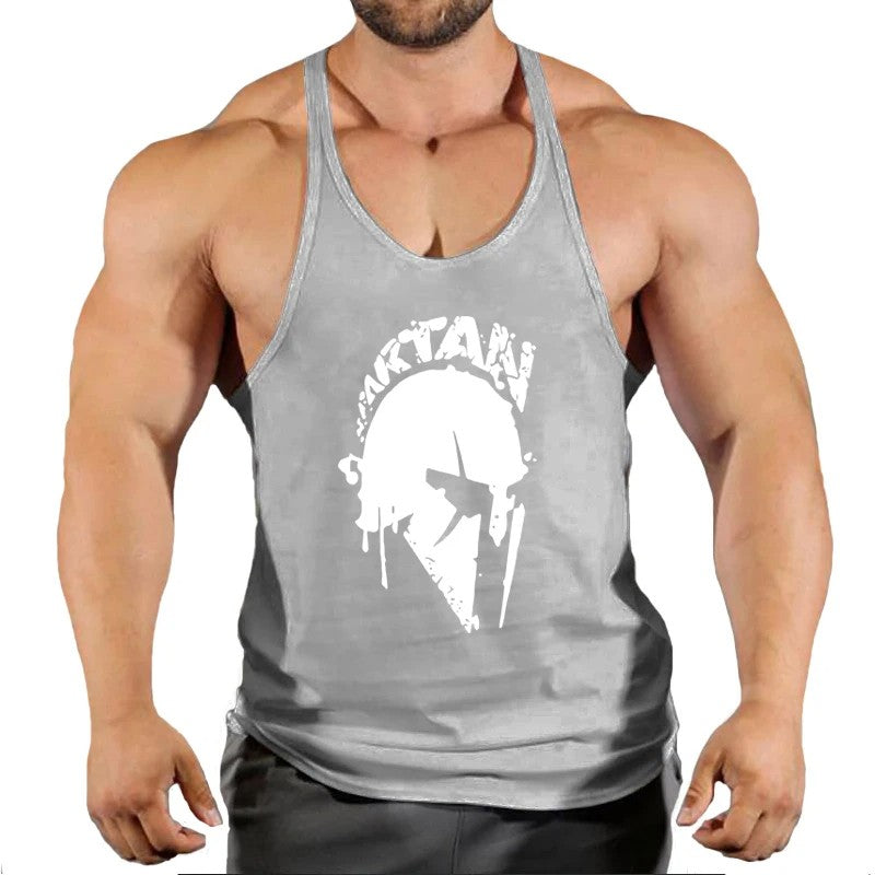 Gym Man Workout Bodybuilding Shirt Men Singlets Stringer Undershirt Vests Tank T
