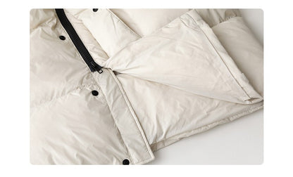 CHIC VEN Women's Down Coats Korean Loose Hooded Thick Warm Long Down Jacket Winter Coat for Women Female Parkas Outerwears 2024