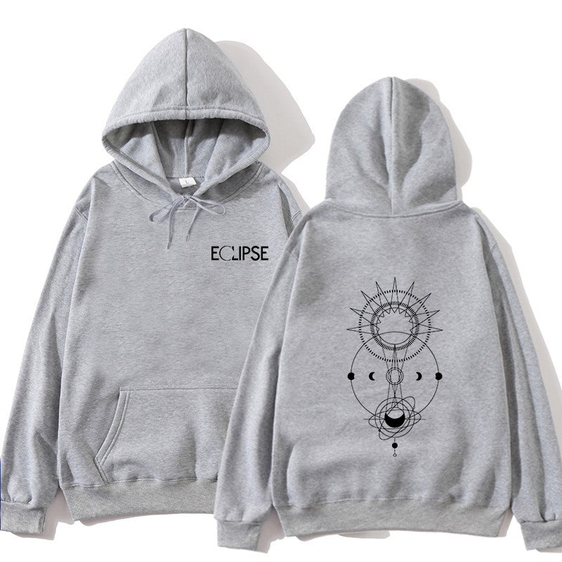 The Eclipse Hoodie New Sweatshirt Men Women Printing Hoodies Pullover Unisex Harajuku Tracksuit