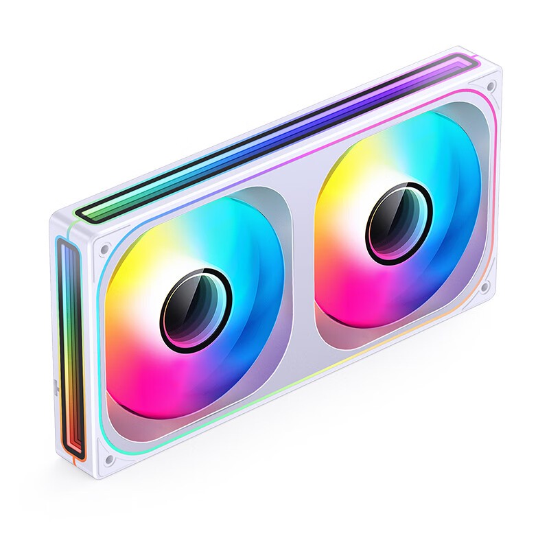 Jonsbo ZB-120/240/360 Computer Case Fan 5V ARGB 120mm Water-Cooled CPU Cooling Fan PWM ZB-360BR Forward/Reverse Fan Kits