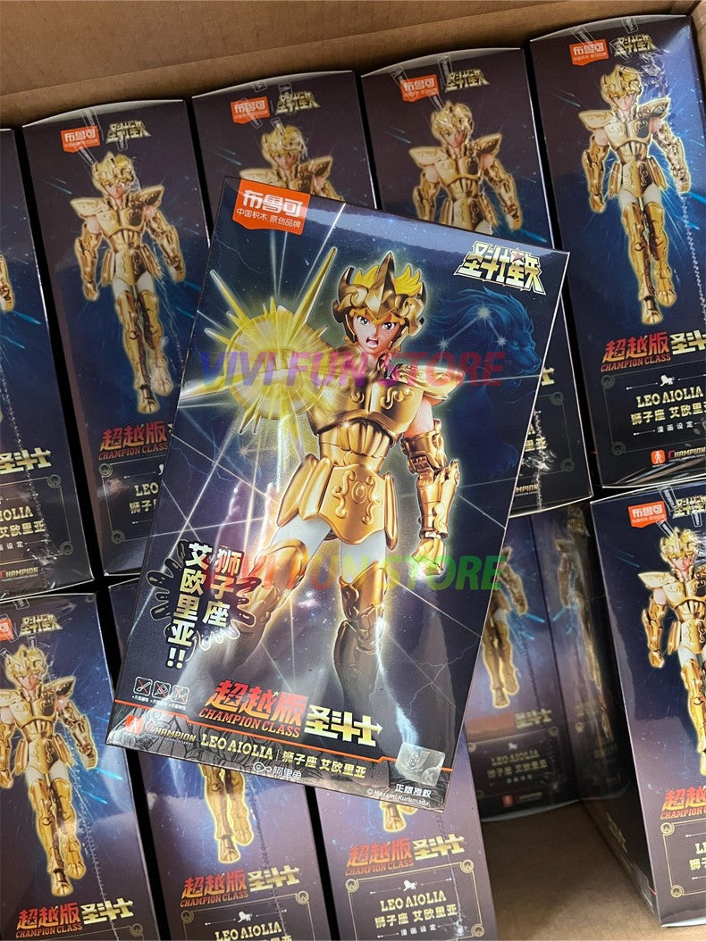 Em estoque Original Saint Seiya CLÁSSICO CLÁSSICO Gold Saint Shiryu Máscara da Morte Shura Ouro Câncer Capricórnio Modelo Montado Brinquedos