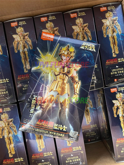 Em estoque Original Saint Seiya CLÁSSICO CLÁSSICO Gold Saint Shiryu Máscara da Morte Shura Ouro Câncer Capricórnio Modelo Montado Brinquedos