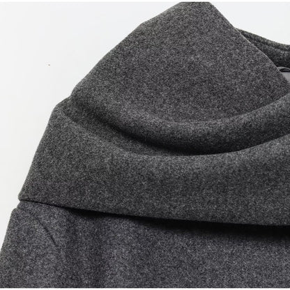 Fashion British Style Trench Coat with Detachable Scarf Women's Single Breasted Long Sleeve Jacket 2025 Winter Classic Outerwear