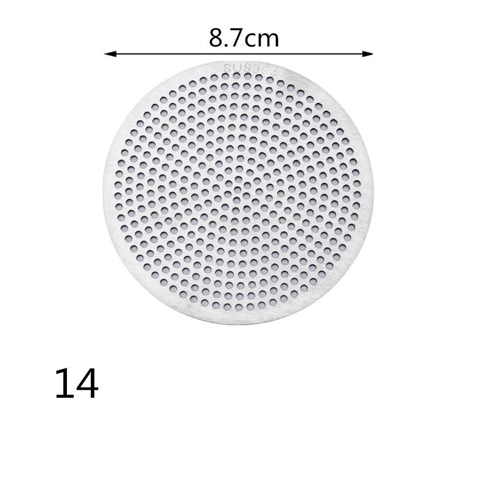 304 stainless Hair Filter Floor drain pad Tool Bathroom Accessories Shower Drain Cover  Drains Cover Sink Strainer