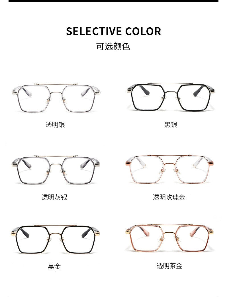 MIZHO Filtering Protect Eyesight Anti Blue Light Glasses Men Ultra light weight Blocking Glare Tony Stark Glasses Frame iron Man