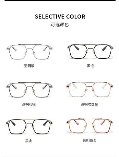 MIZHO Filtering Protect Eyesight Anti Blue Light Glasses Men Ultra light weight Blocking Glare Tony Stark Glasses Frame iron Man