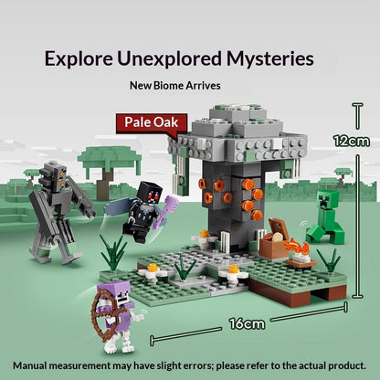LEGO Minecraft série 21586 Jardim Pálido bloco de montar de brinquedo quebra-cabeça infantil de presente