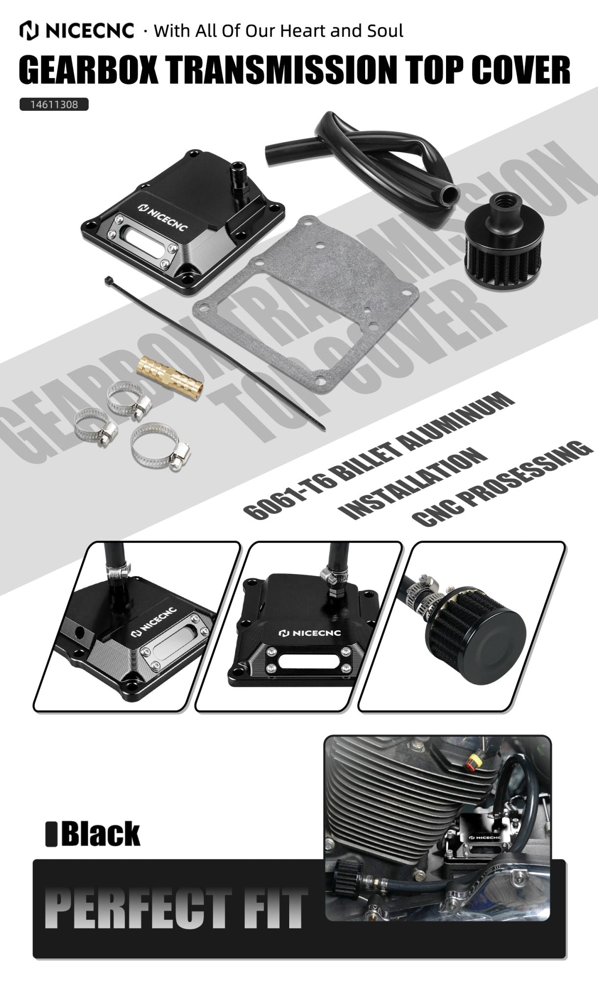 Para Harley Touring Road Glide Street Glide Special Softail Street Bob Fat Bob Fat Boy 114 Breakout Tampa Superior da Transmissão Ventilada