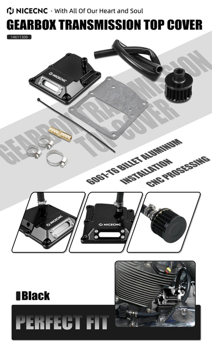 Para Harley Touring Road Glide Street Glide Special Softail Street Bob Fat Bob Fat Boy 114 Breakout Tampa Superior da Transmissão Ventilada
