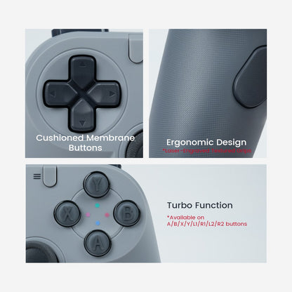 GameSir Tegenaria Lite Wired Switch Controller, Near-Zero Latency, Anti-Drift Joysticks, 2 Back Buttons for Nintendo Switch 2 PC