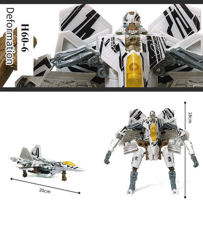 WEIJIANG NOVO 20CM Transformação Anime Boneco de Ação Brinquedos de Filme Plástico ABS Robô Carro Avião Tanque Legal Modelo Presente para Meninos