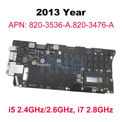 Placa-mãe Original A1502 para MacBook Pro Retina 13" Placa Lógica 820-3536-A 820-3476-A 820-4924-A 8G 16G Anos 2013 2014 2015
