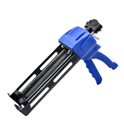 Pistola de Cola de Vedação de Plástico, Tubo Duplo, Cola sem Unhas Auxiliar, Pistola de Cola que Economiza Esforço, Ferramenta de Construção de Vedação