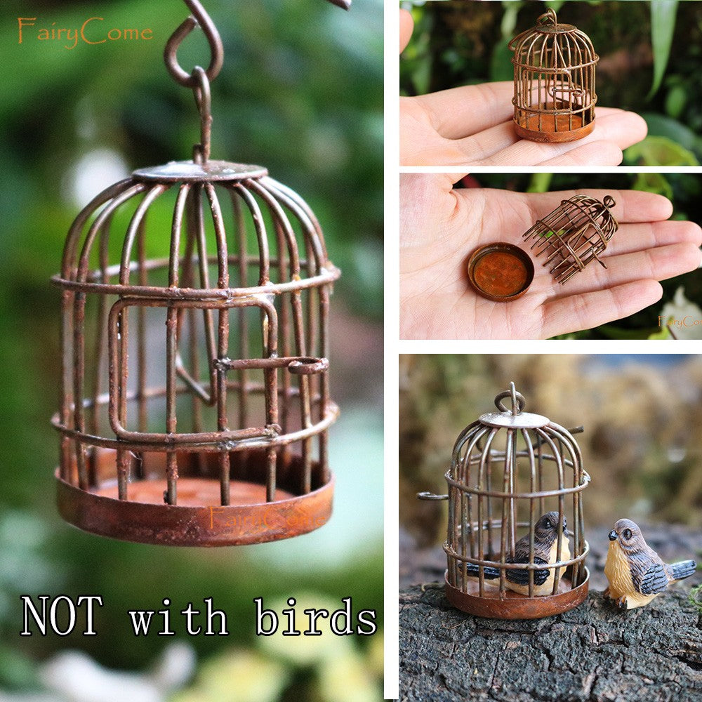 Miniature Fairy Garden Squirrels Set Miniature Forest Animal Figures Figurines Kit Mini Garden Supplies Bonsai Decorations