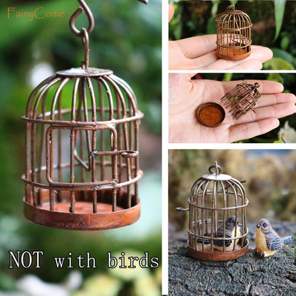 Miniature Fairy Garden Squirrels Set Miniature Forest Animal Figures Figurines Kit Mini Garden Supplies Bonsai Decorations