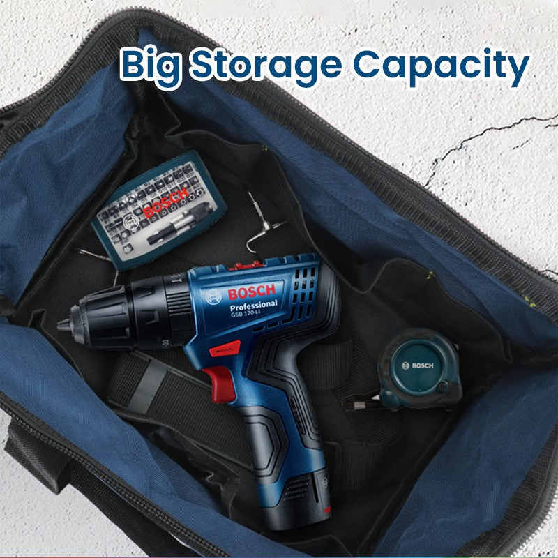1 Peça Portátil Bosch Bolsas de Lona Manuais Multiuso Manutenção Ferramenta Espessada Impermeável Bolsas de Armazenamento de Ferramentas Manuais