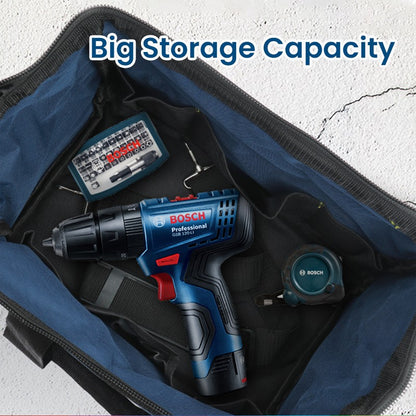 1 Peça Portátil Bosch Bolsas de Lona Manuais Multiuso Manutenção Ferramenta Espessada Impermeável Bolsas de Armazenamento de Ferramentas Manuais