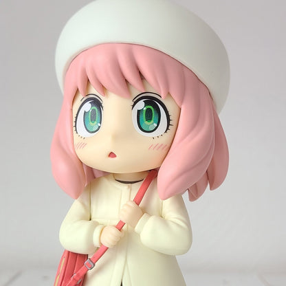 15CM Anime SPY Family Anya Forger Figura 4 Roupas de Inverno Chapéu Vestir-se Fofo Modelo de Pé Brinquedo Presente Coleção Boneco de Ação