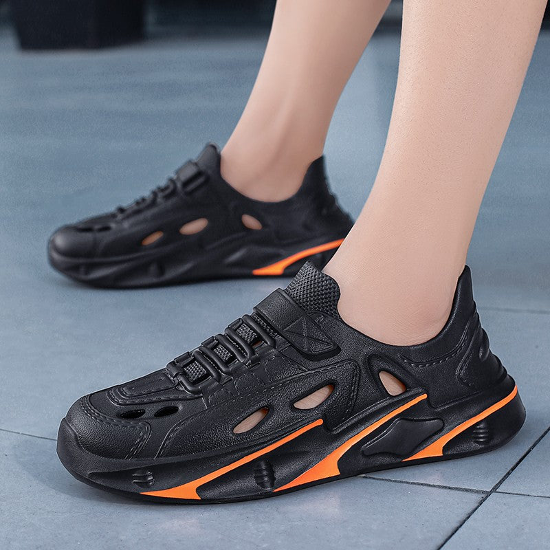 Summer Men's Outdoor Sandals Slippers Beach Comfortable Thick Soft Clogs Men Women Beach Sandals Male Casual Water Garden Shoes