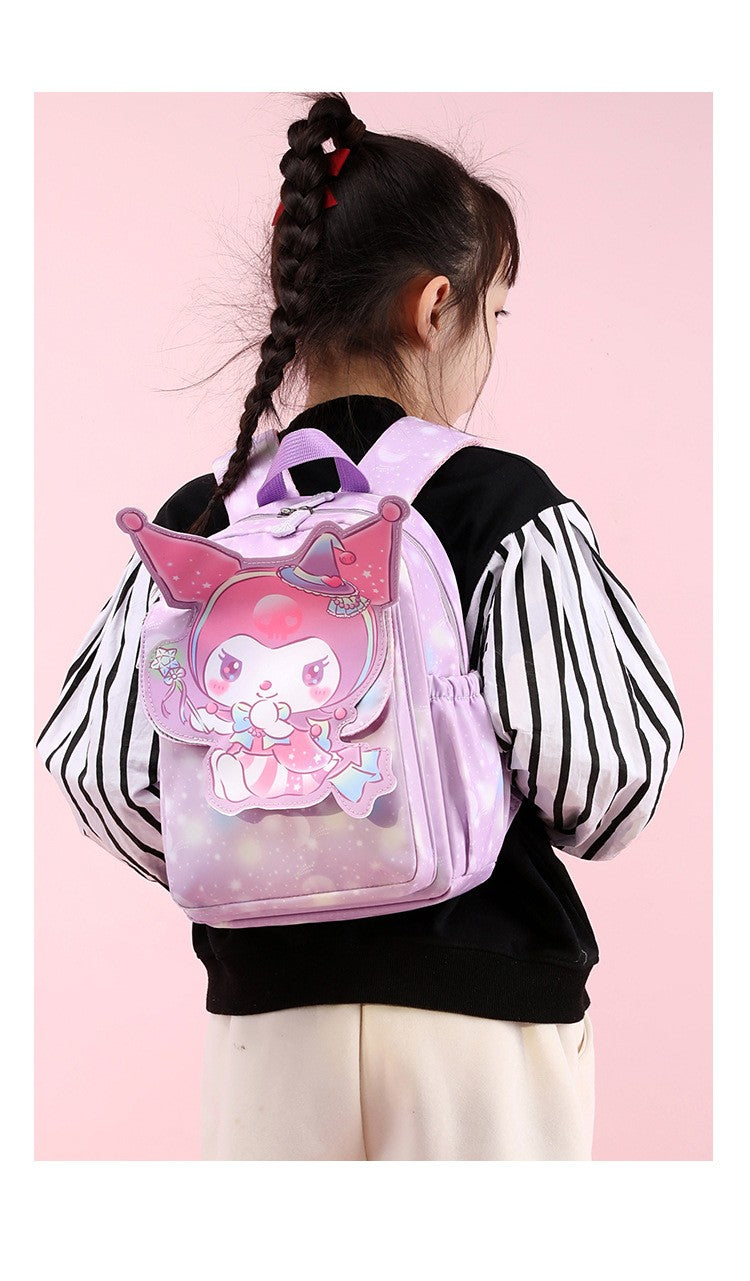 Children schoolbag new style kindergarten fashion cartoon backpack large capacity light backpack